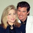 David Hasselhoff and his wife Pamela Bach, 1989