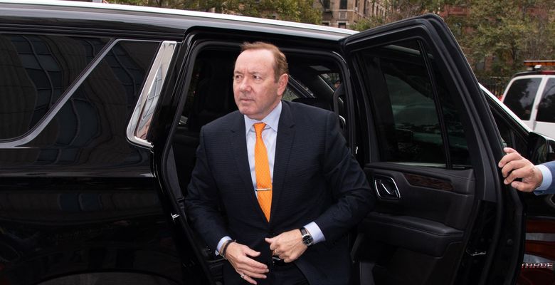Kevin Spacey and Anthony Rapp Arrive to Courthouse in NYC