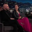 John Travolta and daughter Ella Bleu discuss him going bald and being an embarrassing dad as they appear on Jimmy Kimmel Live!