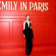 Lily Collins la premiera sezonului 5 din „Emily in Paris”/Getty Images