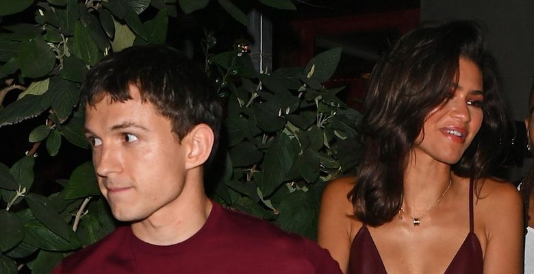 Tom Holland and Zendaya are greeted by a crowd of eager fans after Bero event in NYC
