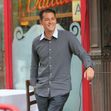 EXCLUSIVE: Emilio Vitolo, Jr. Looking Fashionable Outside Of His Family's Restaurant In New York City