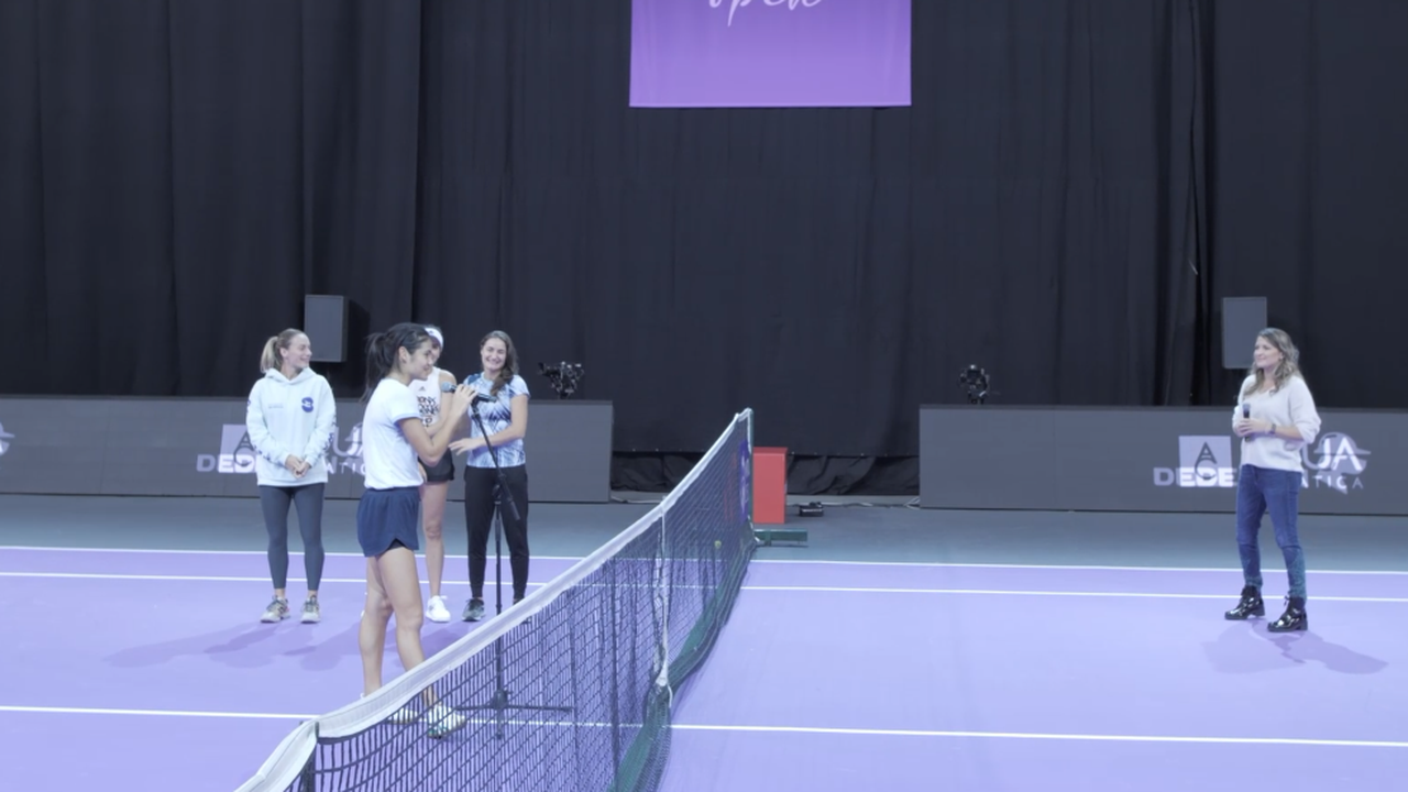 Emma Răducanu, la Cluj / Foto: Transylvania Open