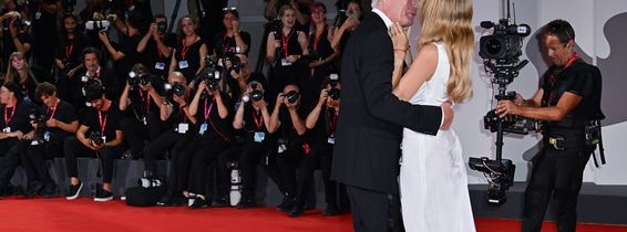 Venice, 81st Venice Film Festival 2024 - Fifth Evening. Richard Gere with his wife Alexandra on the Red Carpet