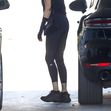 *EXCLUSIVE* Melanie Griffith Visits Dealer for Porsche Recall Check