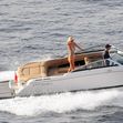 *PREMIUM-EXCLUSIVE* MUST CALL FOR PRICING BEFORE USAGE  - STRICTLY NOT AVAILABLE FOR ONLINE USAGE UNTIL 13:10 PM UK TIME ON 02/11/2022 - The Australian Actress Elizabeth Debecki donned her leopard printed swimsuit made famous from Diana's much-publicise