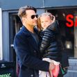 EXCLUSIVE: Bradley Cooper Holds His Daughter Close in New York City