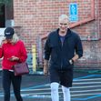 *EXCLUSIVE* Dolph Lundgren and wife Emma Krokdal seen in Beverly Hills after he is declared Cancer Free