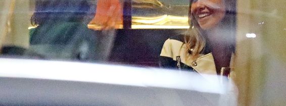 *EXCLUSIVE* WEB MUST CALL FOR PRICING  - The American actor and musician Jared Leto offers some flowers to the Romanian actress and model Madalina Ghenea before going for a dinner together out in Milan.*PICTURES TAKEN ON THE 25/09/2021*