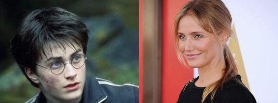 Daniel Radcliffe și Cameron Diaz/ Profimedia