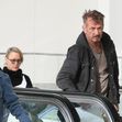 *PREMIUM-EXCLUSIVE* *Web embargo until   2:00 pm ET on January 16, 2023** SECOND THOUGHTS? Sean Penn and Robin Wright spotted at LAX together amid recent split from their other spouses.