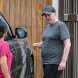 *PREMIUM-EXCLUSIVE* A nearly unrecognizable Matthew Perry is spotted after making a quick trip to a local pharmacy!