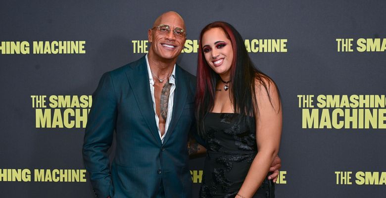 Dwayne Johnson and Emily Blunt surprise fans at London Special Screening of 'The Smashing Machine', Odeon Luxe West End, London, UK - 24 Sep 2025