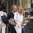 EXCLUSIVE: Mark Ruffalo is Spotted Out With Wife Sunrise Coigney, Josh Hamilton, and Astrologer Karen Thorn in New York City.