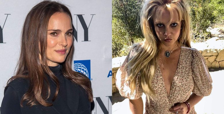 Natalie Portman și Britney Spears/ Profimedia