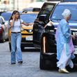 EXCLUSIVE: Celebrity Friends of Robert De Niro Arrive to The Greenwich Hotel on His 82nd Birthday in New York City