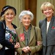Phyllida Law, alături de fiicele ei Sophie Thompson și Emma Thompson / Getty Images