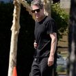 EXCLUSIVE: Hugh Grant on the set of "UnFrosted"