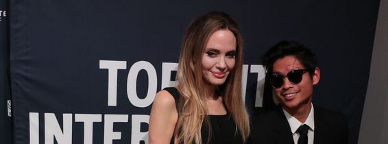 Angelina Jolie și Pax Jolie-Pitt/ Profimedia