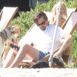 *EXCLUSIVE* Leonardo DiCaprio and Camila Morrone hang with friends and Leo's pal Emile Hirsch at Malibu Beach **WEB EMBARGO UNTIL 1 PM EDT on March 29, 2021** - ** WEB MUST CALL FOR PRICING **