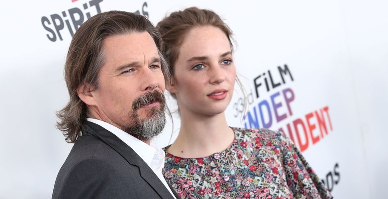 Ethan Hawke și Maya Thurman-Hawke/ Profimedia