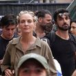 Charlize Theron and Uma Thurman shooting The Old Guard 2 in Rome