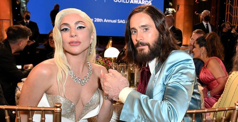 Jared Leto si Lady Gaga/ Profimedia
