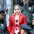 Lady Gaga seen for firt time as Harley Quinn in the Joker movie 2 at the Courthouse in New York City