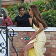 George and Amal Clooney arrive by water taxi for Venice Film Festival