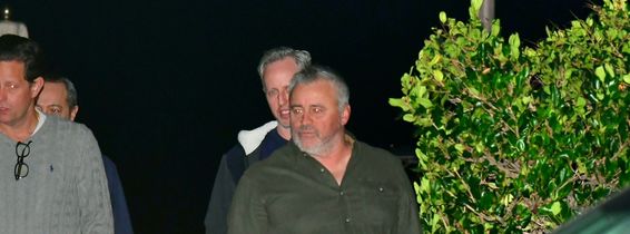 *EXCLUSIVE* Matt LeBlanc Seen out to dinner For The First Time Since Friend Matthew Perry's Passing **WEB MUST CALL FOR PRICING**