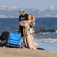 *EXCLUSIVE* Jennie Garth and her family take a road-trip to the beach for her 52nd Birthday as the outspoken 90210 alum throws shade at Nickelodeon exec Dan Schneider **WEB MUST CALL FOR PRICING**