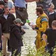 EXCLUSIVE: It Could Be Hugh! Hugh Jackman As Wolverine Hands Out Lottery Scratch Cards