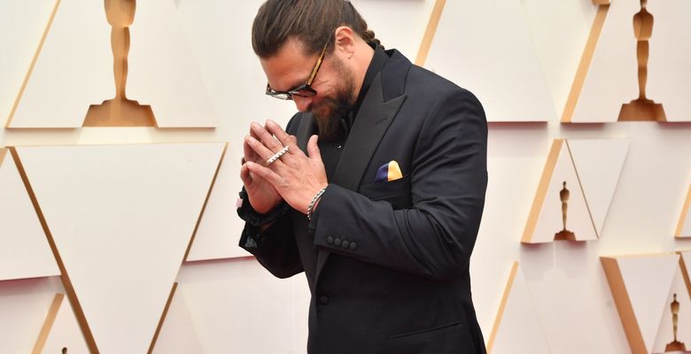 Jason Momoa la Premiile Oscar 2022/  Profimedia