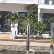JLo is ethereal in white while Ben Affleck puffs on a cigarette as couple relax at lavish Miami Beach mansion.