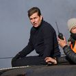 *PREMIUM-EXCLUSIVE* MUST CALL FOR PRICING BEFORE USAGE - TOM TO THE RESCUE!!!! Action man Tom Cruise grabs cameraman and stops him from falling off train while filming MI7,Living up to his All Action Hero Status, The American Actor Tom Cruise shoots a