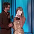 Andrew Garfield fangirls over Goldie Hawn as she admits she can’t read the Oscar autocue because she has cataracts