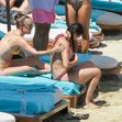 Demi Moore la plaja