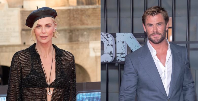 charlize theron si chris hemsworth