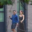 *EXCLUSIVE* Katie Holmes’s Ex-boyfriend Emilio Vitolo Jr. is all smiles with a Mystery Katie Holmes’s lookalike in NYC