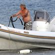 EXCLUSIVE: Kurt Russell and Goldie Hawn sighted on a speedboat in Greece