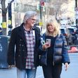 *EXCLUSIVE* Kurt Russell and Goldie Hawn look all loved up on Valentine’s Day in NYC