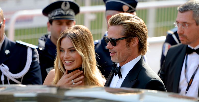 Margot Robbie și Brad Pitt. Foto: Getty Images