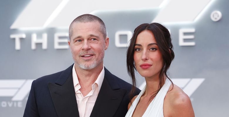 Brad Pitt și iubita lui, Ines de Ramon/ Profimedia