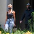 EXCLUSIVE: Cameron Diaz and Benji Madden leave a showing of a home worth $13,980,000