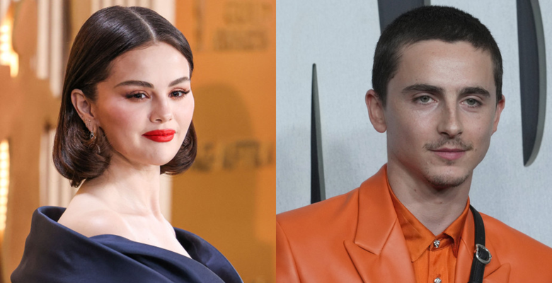 Selena Gomez și Timothée Chalamet/ Profimedia