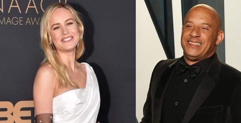 Brie Larson și Vin Diesel