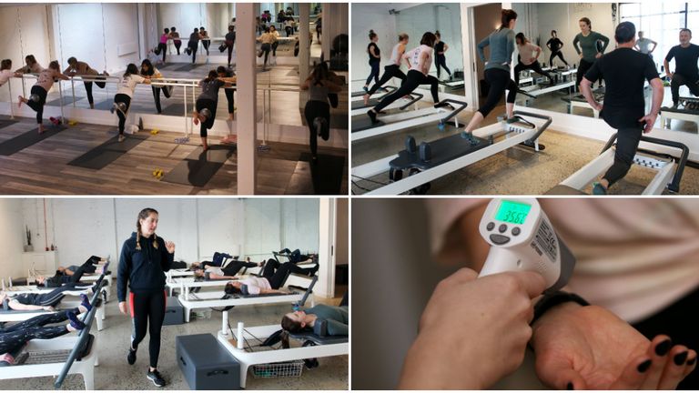 fitness colaj