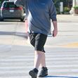 Angus T. Jones, apariție rară pe străzile din California