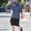 Angus T. Jones, apariție rară pe străzile din California