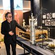 Tim Burton la expoziția 'The World of Tim Burton' organizată la The Design Museum din London/ Profimedia